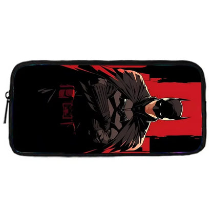 Child Superhero Batmans School Backpack with Lunch Bags ,Pencil Bags ,School Bags for Boys Girls Best Gift XHOO1-BD-049-A6