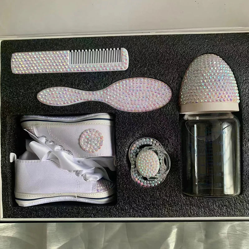 Baby Toddler Shoes Newborn Gift Set With Luxury Gift Box Packaging Badiee Stylez