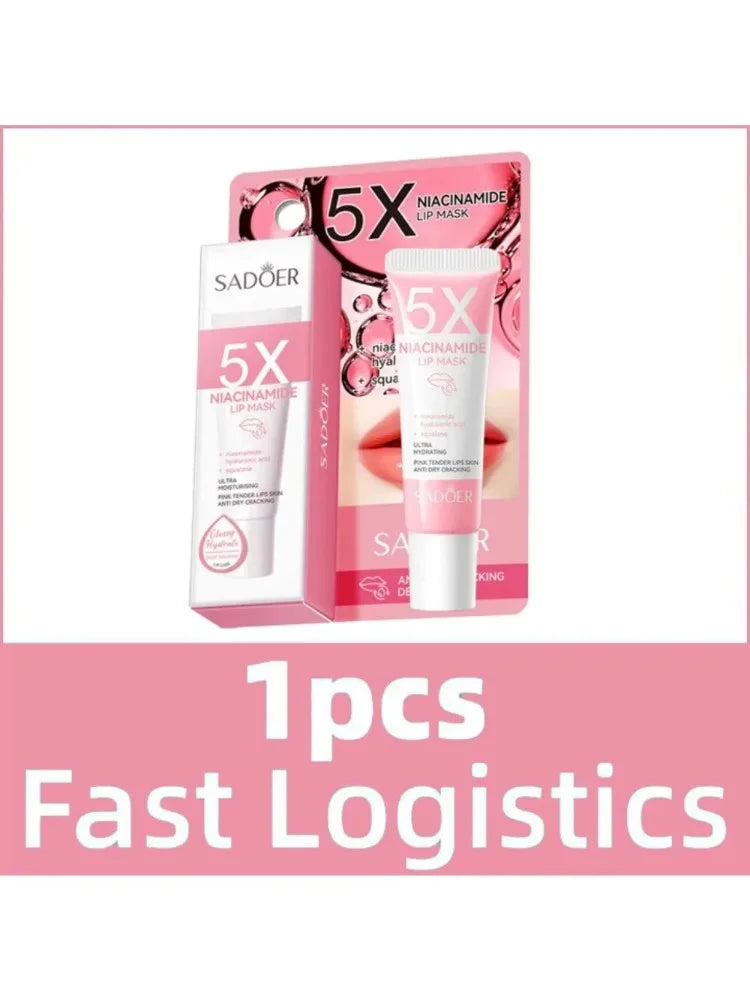 Exfoliating Lip Treatment Mask Gloss - Lightening Melanin Dark Lip Balm Remove Pink Moisturizing Reduce Lip Lines Improve Drynes 1PCS