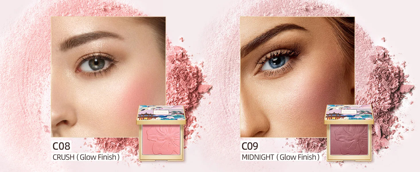 CATKIN Eternal Love Rosy Cranes Blush Drunk In Flower Long-lasting Natural Blush