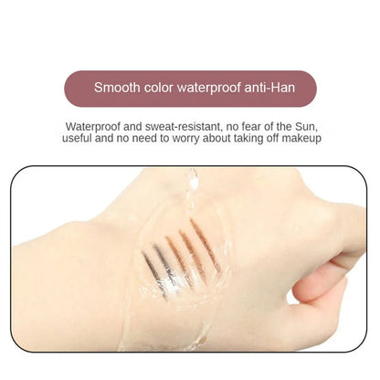 Pencil-shaped Wooden Eyebrow Pencil Waterproof Sweat-proof Eyebrow Pen Smooth Eyebrow Pencil Lasting Not Easy To Faint Cosmetics