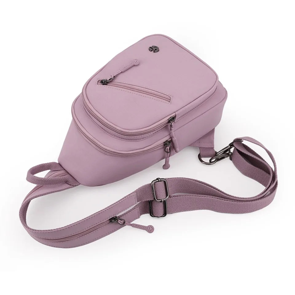 Waterproof Nylon Women Chest Shoulder Bags for Female Crossbody Sac Ladies Crossbody Bags Lightweight Girls Messenger Travel Bag