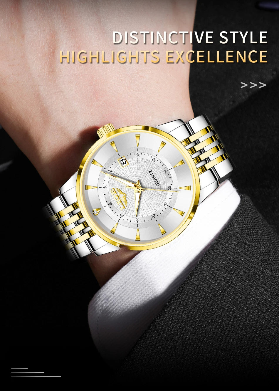 LIGE's new Fashion Women's Watch Luxury Stainless Steel Waterproof Clock Calendar Gift Quartz Watch for Women Relogio Feminino