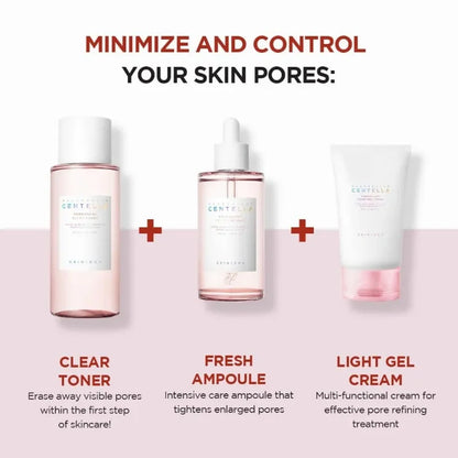 Skin1004 Centella Asiatica Skin Care Korean Set Moisturizing Toner Essence Sunscreen Cleanser Makeup Remover Oil Essence