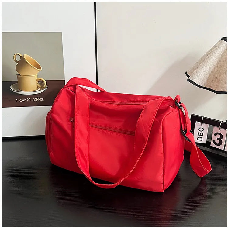 2025 Large capacity Travel Tote Bags for Women nylon Shoulder Messenger Bag Sports Yoga Satchels Fashion Woman Handbag