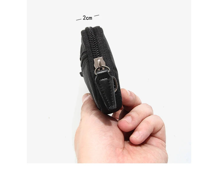 Japanese Style Casual Coin Pouch Nylon Cloth Mini Purse Waterproof Men Coin Purse Small Cute Wallet Cute Purse Clutch Bag