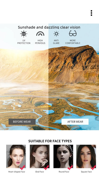 Fashion Oversized Square Eyewear Retro Womens Light Bloking Metal Frame Glasses Trend Optical Computer Eyeglasses Badiee Stylez