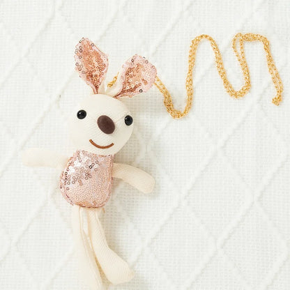 Spring and Autumn New Baby Girls Long Sleeve Dress Academy Style Checkered Children's Clothing+Rabbit Bag (9 Months-3 Years Old)