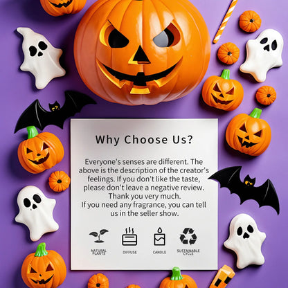 10ml Jack O'Lantern Essential Oil Halloween Gifts Pumpkin Fragrance Oil Halloween perfume Halloween candles Halloween decoration