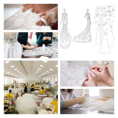 Customized Chiffon Pleat Sequined A-line Square Neck Long Dresses Bespoke Occasion Evening Formal Exquisite Badiee Stylez