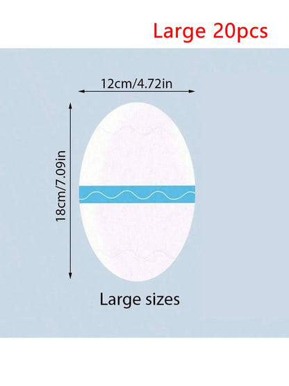 10/20/30/40pcs Anti-wear Stickers Invisible No Trace Thigh Tapes Disposable Anti Chafe Thigh Patch Body Anti-Friction Pad Women transparent L 20pc