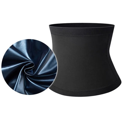 Fitness Belt for Both Men and Women Abdominal Wrap Exercise Sweat Absorption Weight Loss and Body Shaping Device Blue