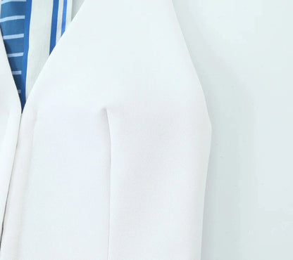 TRAFZA Sweet High Street Slim Lady Set Contrasting Colors Tops Or Belt Shorts 2025 Summer Fall Fashion Holiday Cute Shorts Set Badiee Stylez