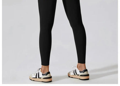 One-piece Sports Training Jumpsuit Women's Long Sleeve Tight Hip-highlighting Bodysuit Gym Clothing Sexy Dance Exercise Tights Badiee Stylez