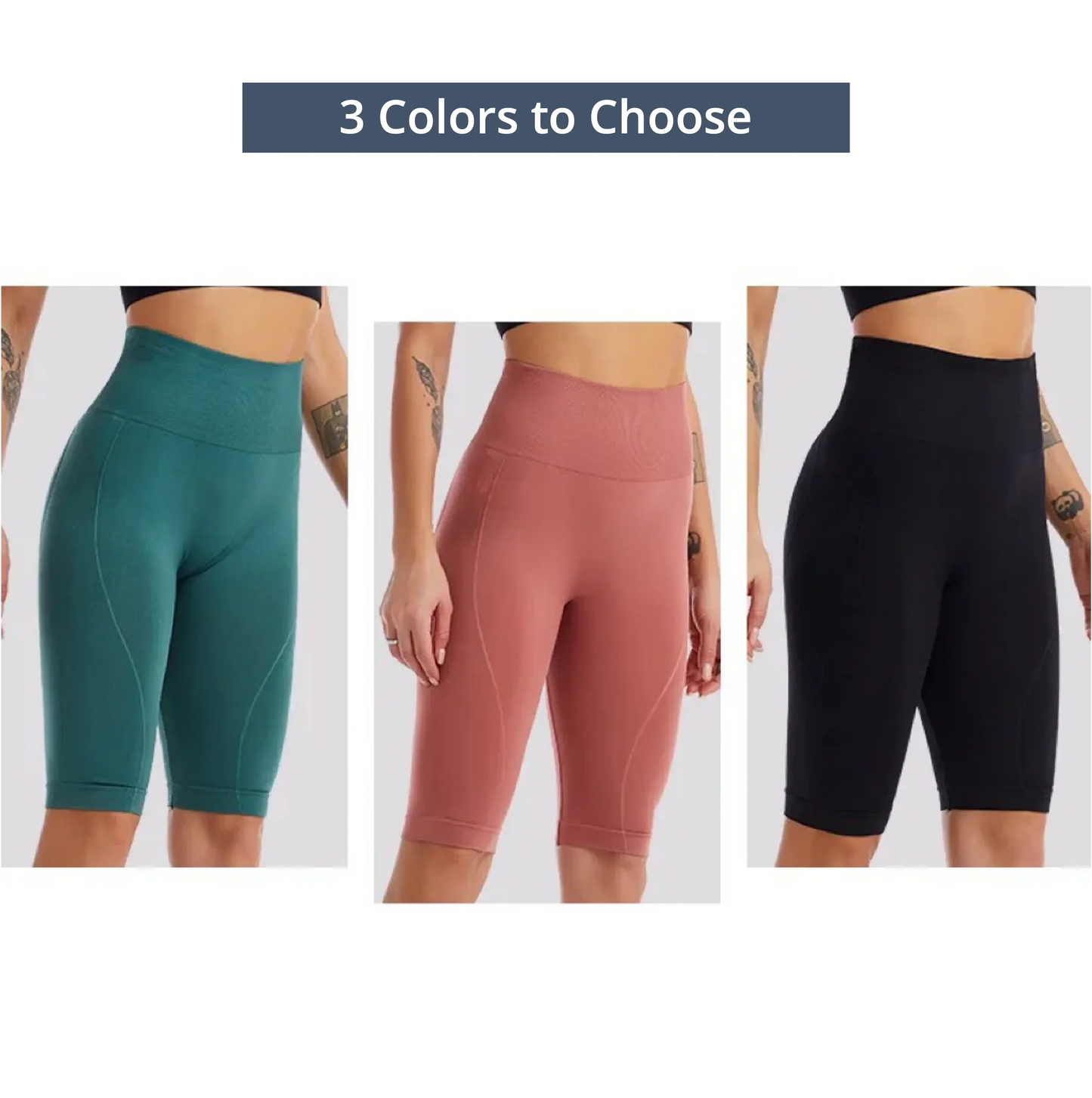 High Waist Sports Biker Shorts Women Naked Feeling Workout Push Up Leggings Tummy Control Yoga Running Fitness Gym Slim Pants