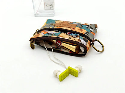 Polyester Waterproof Women's Coin Bag Ladies Organizer Wallet Female Phone Purse Money Pouch Clutch Handbag Carteira for Girls