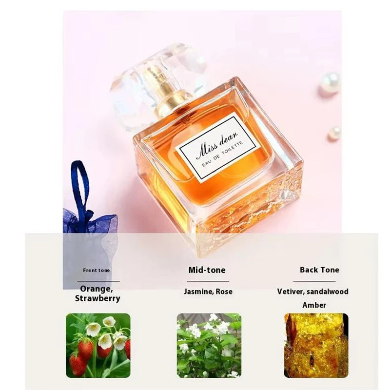 Sweetheart Ladies Perfume Long-lasting Light Fragrance Fresh Brand Romantic Date Charm Confident Rose Fragrance Body Spray 45ml - Badiee Stylez