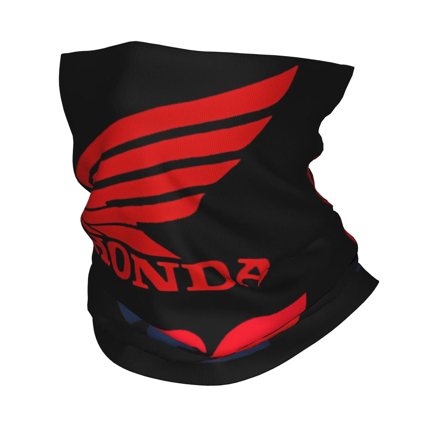 Custom H-Hondaes Motorcycle Rider Winter Headband Neck Warmer Women Men Ski Running Tube Scarf Moto Face Bandana Gaiter 3 Bandana