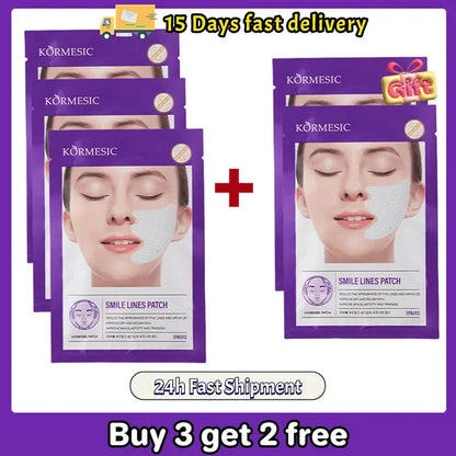 Hydrogel Smile Lines Patch Reduce Fne Lines Lifting Sagging Improve Dry Rough Smooth Enhance Skin Elasticity Moisturizing Care Buy 3 get 2 free