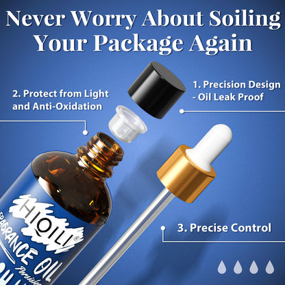 Fresh Linen Fragrance Oils,HIQILI 100ML 100% Pure Oil For Aroma Diffuser,Humidifier,Candle Making,Air Freshener,Soap,DIY,Gift - Badiee Stylez