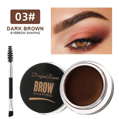 Matte Brown Black Wild Eyebrow Cream 3D Natural Tint Eyebrow Enhancers Gel Wax Waterproof Lasting Eye Makeup Cosmetic Tools 03