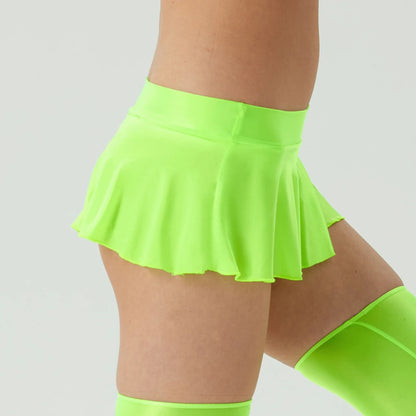 Women's Erotic Super Short Skirts Night Dress Wet Look Party Mini Skirt Sexy Lingerie Wine Red Pink Black