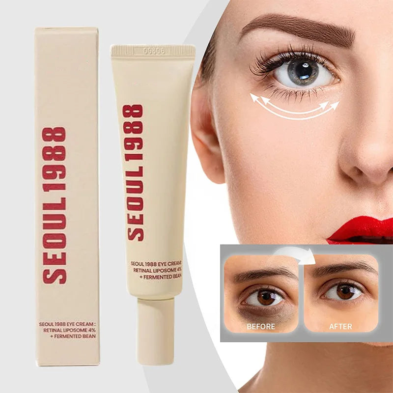 SEOUL 1988 Eye Cream Niacinamide 2% Retinal Acid Ginseng Serum Lighten Fine Lines Firming Pores Brightening Face Korean Skincare