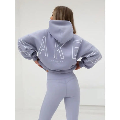 European American Fashion Printed Hooded Hip Hop Sweatshirt 2025 New Cross Border Thickened Versatile Long-sleeved Loose Clothes 5