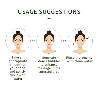 PTWOP Low PH 150ml Facial Cleanser Gentle Oil Control Moisturizing Face Wash Whitening Facial Foam Exfoliating Deep Remove