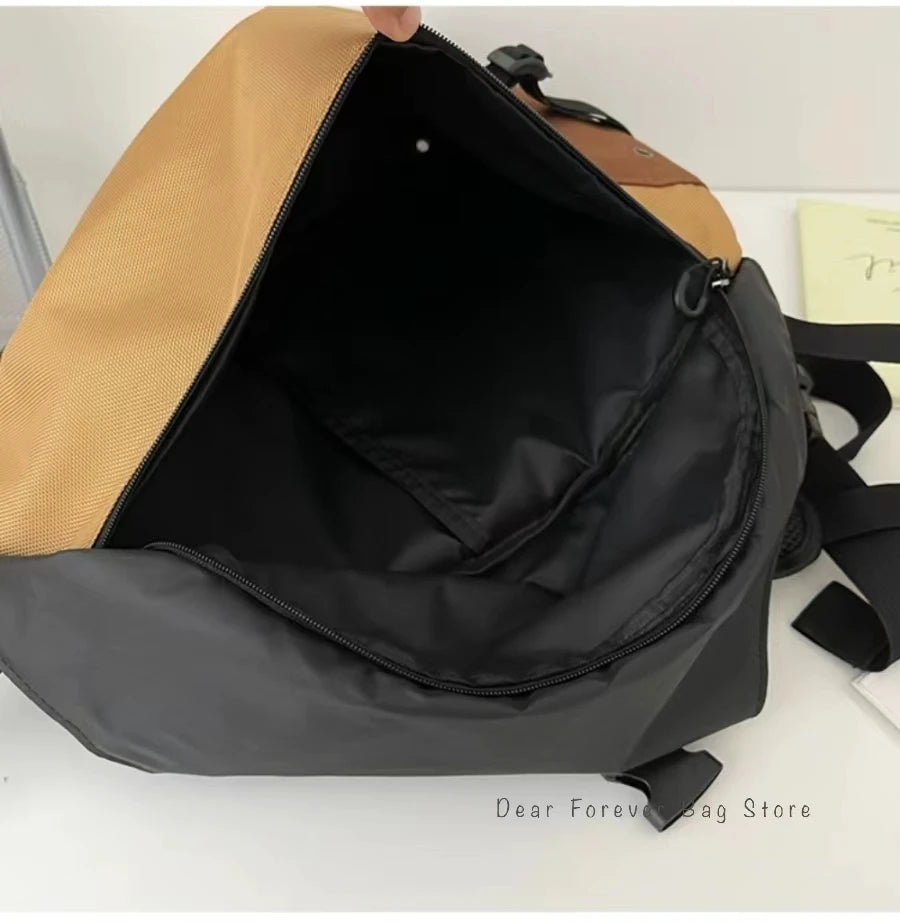 New Y2k Portable Light Nylon Crossbody Bag Trendy Rucksack Travel Shoulder Bag Casual knapsack Outdoor Sports Unisex Chest Packs