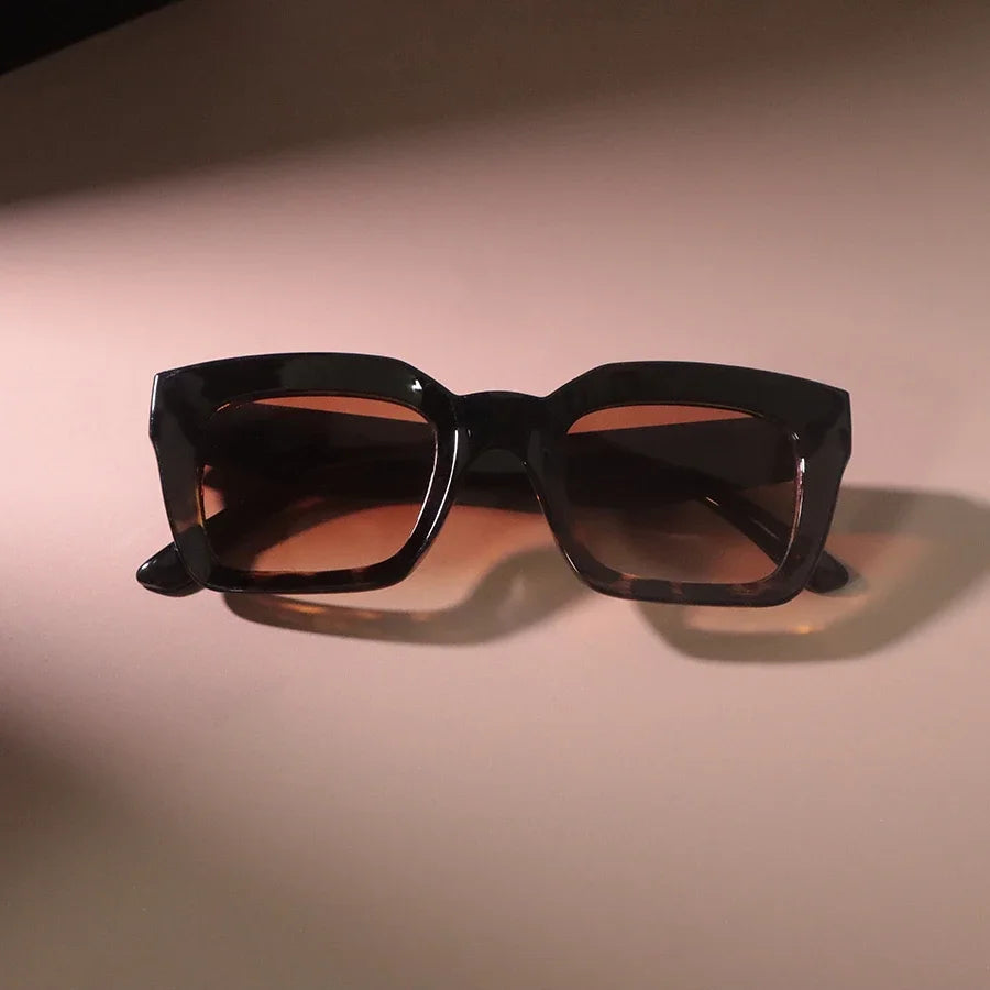 Retro Square Sunglasses Women Men Designer Vintage Sun Glasses Female Male Fashion Mirror Punk Outdoor Shades Oculos De Sol