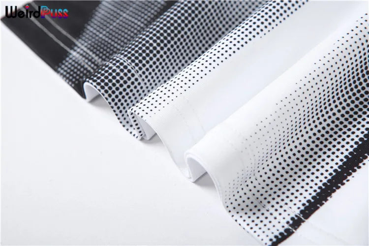 Weird Puss Sexy Print Women Crop Top Long Sleeve O Neck 2023 SpringTrend Skinny Wild Stretchy Vintage Midnight Streetwear Tees