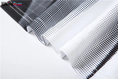 Weird Puss Sexy Print Women Crop Top Long Sleeve O Neck 2023 SpringTrend Skinny Wild Stretchy Vintage Midnight Streetwear Tees