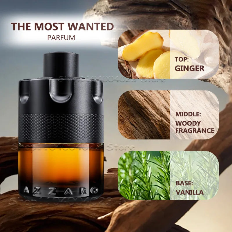 100ML Azzaro The Most Wanted Parfum Intense Mens Cologne High Quality Luxury Perfumes For Men Attract Women Hypnosis Perfume