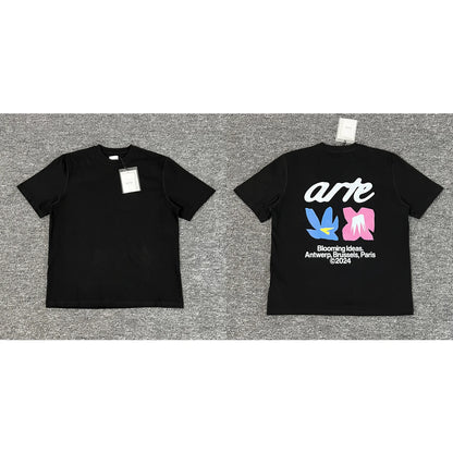 ARTE T-shirts Men Women Couples Streetwear High Quality Print Round Neck Short Sleeve Arte Top Tee One Day Shipped Out 5