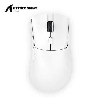 Attack Shark 18000DPI Wireless Mouse, 1000Hz,PAW3311,Bluetooth Tri-mode Connection, R1 Macro Gaming Mouse Badiee Stylez