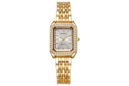 New High-end Luxury Ladies Watches Elegant Diamond Jewelry Quartz Bracelet Wristwatch Gifts for Women 2025 Fashion Dress Watch