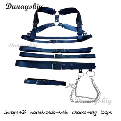 Love And Deep Space Game Cosplay Rafayel Zayne Xavier Sylus Qi Yu Le Shen Shen Xinghui Qin Che Shoulder Strap Waist Chain Belt A5 One Size