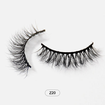 Dropshiping Makeup Mink Lashes Fluffy Soft Full Fake Eyelashes Natural False Eyelashes Wispy Lash Extension Z20 CHINA