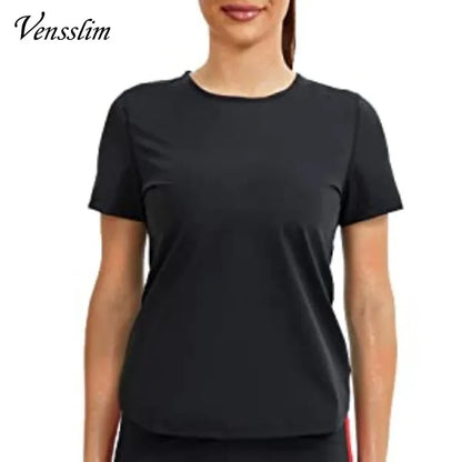 Vensslim Body Shaper Sauna Suits Sweat Slimming Waist Trainer Corset Long Sleeve Fat Burn Shirt Women Workout Tummy Control Tops