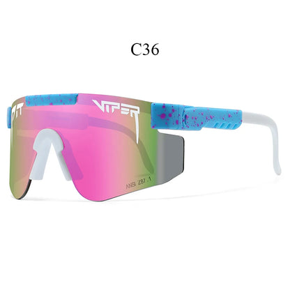 Adult UV400 Cycling Sun Glasses Pit Viper Sunglasses Men Women Outdoor Baseball Eyewear Sport Goggles Mtb Shades CC36