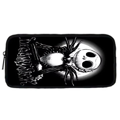 The Nightmare Before Christmas Child School Backpack with Lunch Bags ,Pencil Bags ,School Bags for Boys Girls Best Gift XHOO1-BD-079-A7