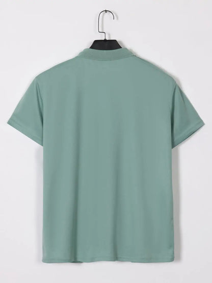 Sublimation Blank Polo Shirts Men Summer Short Sleeve Collar T Shirt Wholesale Casual Polo Tshirt For Men Camisas Para Hombres