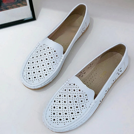 BCEBYL Summer New Fashion Round Toe Nurse Shoes Soft Sole Non-slip Sandals Flat Shoes Breathable Casual Sports Women's Shoes Badiee Stylez