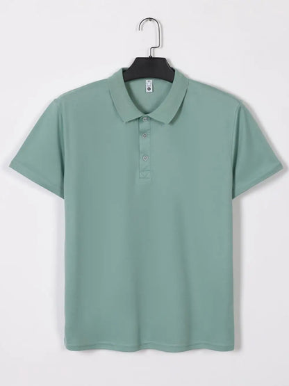 Sublimation Blank Polo Shirts Men Summer Short Sleeve Collar T Shirt Wholesale Casual Polo Tshirt For Men Camisas Para Hombres