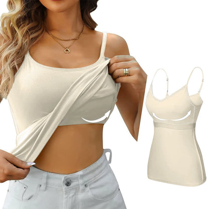 Summer Female Tanks With Chest Pad Basic Solid Sleeveless T shirts Women Slim Halter Neck Off-shoulder Camisole Tops Tees Khaki