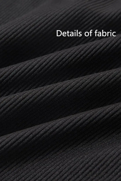 Lounge Wear Ribbed Casual 2 Piece Summer Shorts Set For Women Sleeve Top+Elastic Leggings Outfits