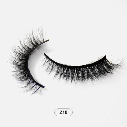 Dropshiping Makeup Mink Lashes Fluffy Soft Full Fake Eyelashes Natural False Eyelashes Wispy Lash Extension Z18 CHINA