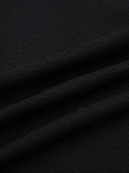 Elegant And Pretty Women Dresses Autumn Winter New Black Sexy Short Dress Female V Neck Long Sleeve Slim Solid Color Mini Dress