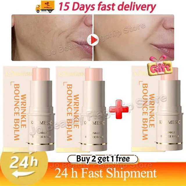 Instant Wrinkle Removal Multi Bounce Balm Facial Tightening Moisturizing Korean Anti-Wrinkle Balm Stick Cream Skin Care Products Buy 2 get 1 free
